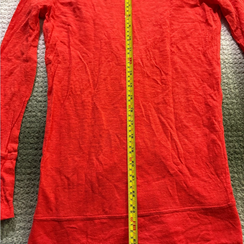 J.Crew Red Lightweight Cardigan - Picture 4 of 5